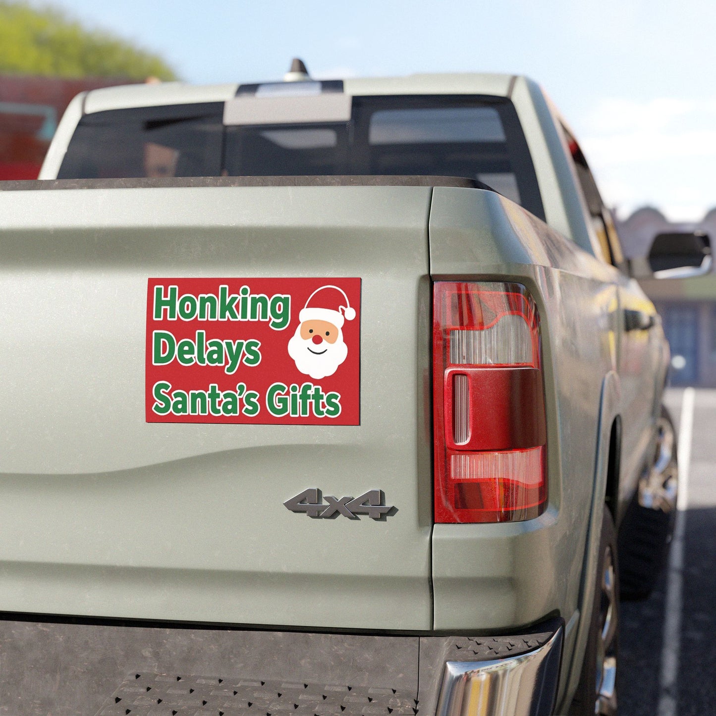 Car Magnet - Honking Delays Santa’s Gifts