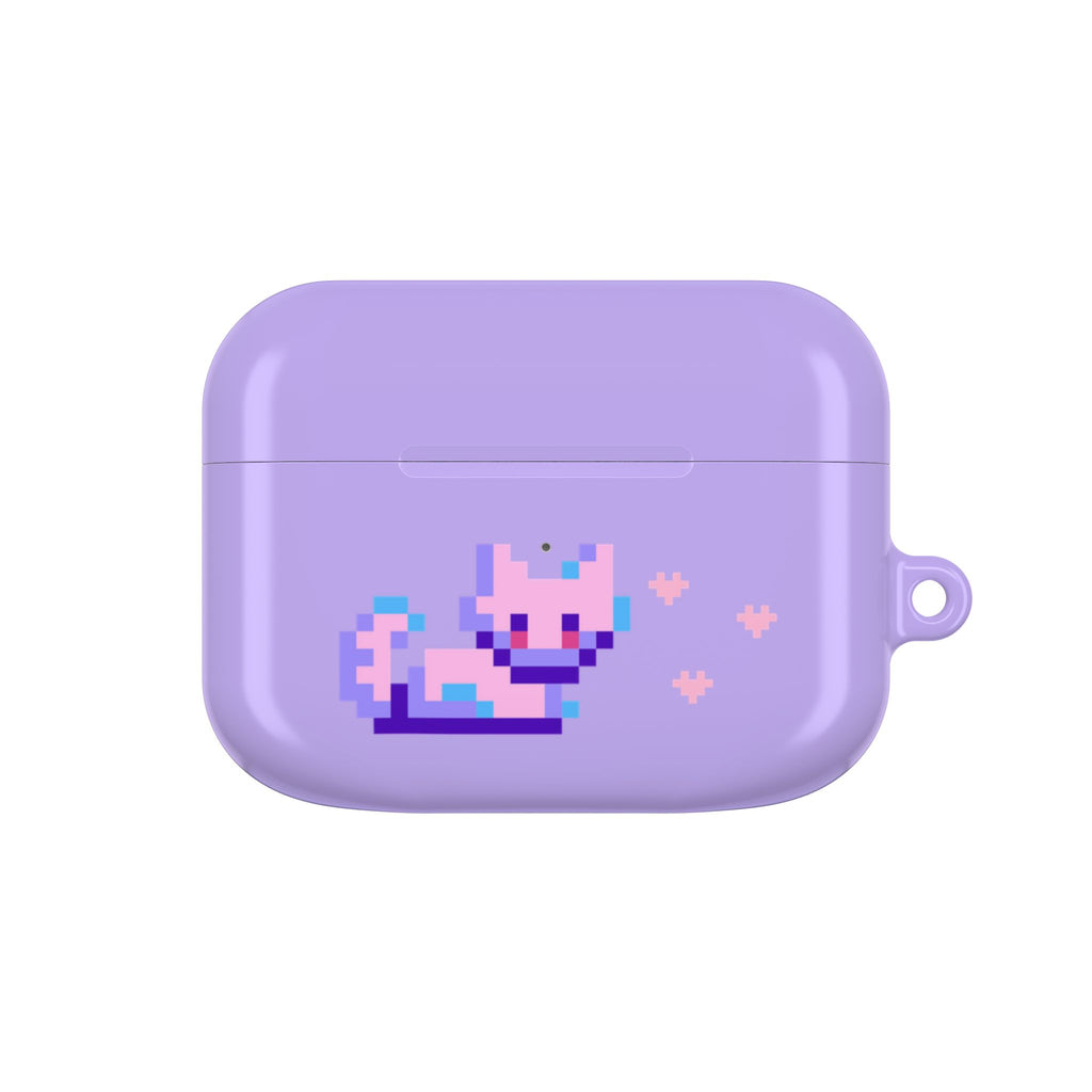 AirPod Case - Pixel Game Cat Theme