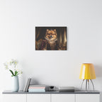 Personalized Pet Portrait Canvas – Custom Royal Dog & Cat Artwork Gift