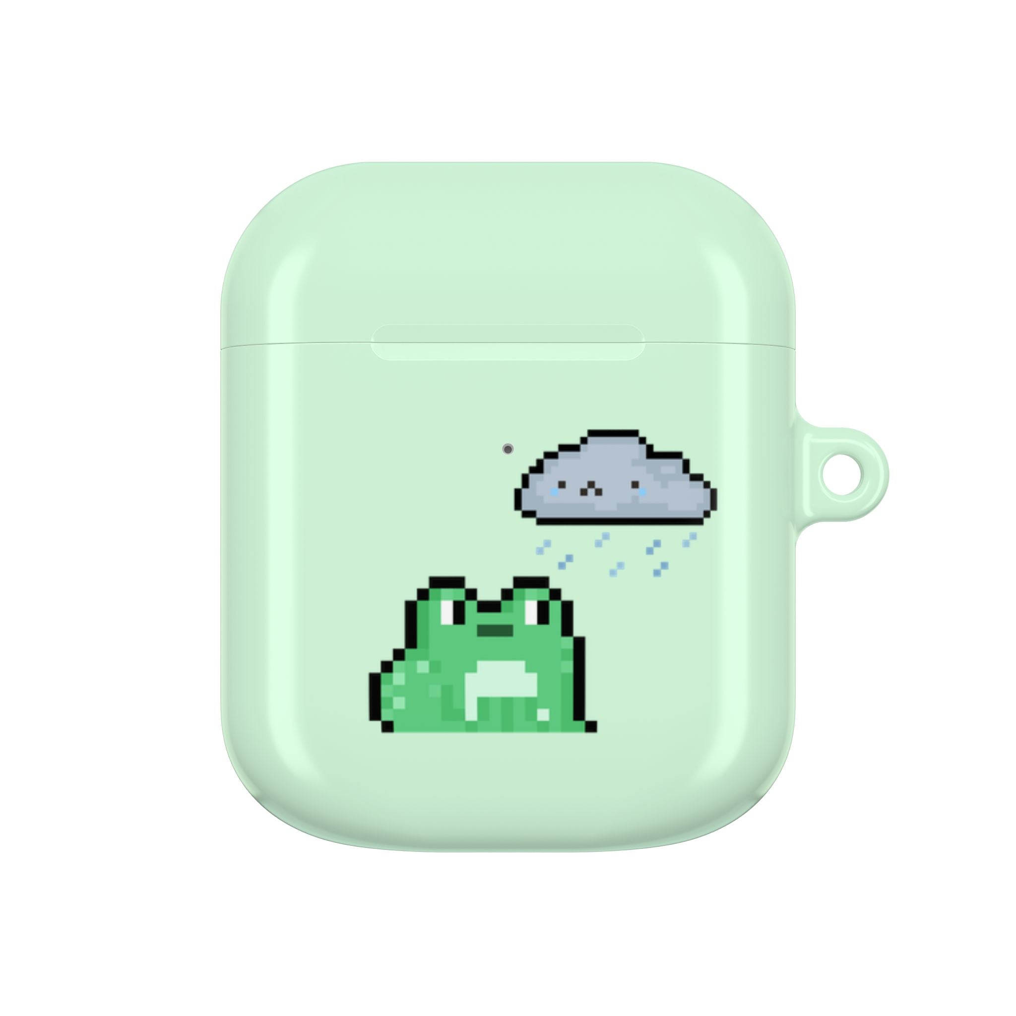 AirPod Case - Pixel Game 'Sad Frog' Theme