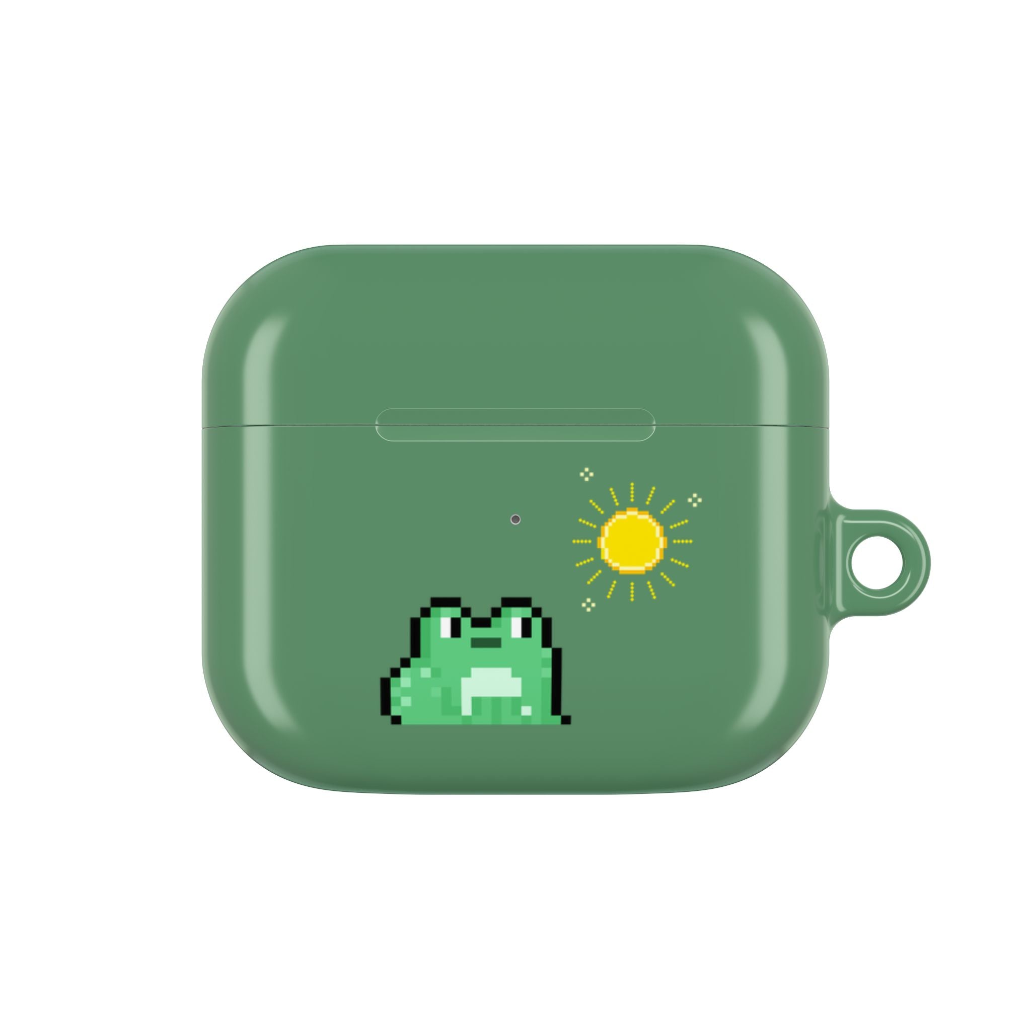 AirPod Case - Pixel Game 'Happy Frog' Theme