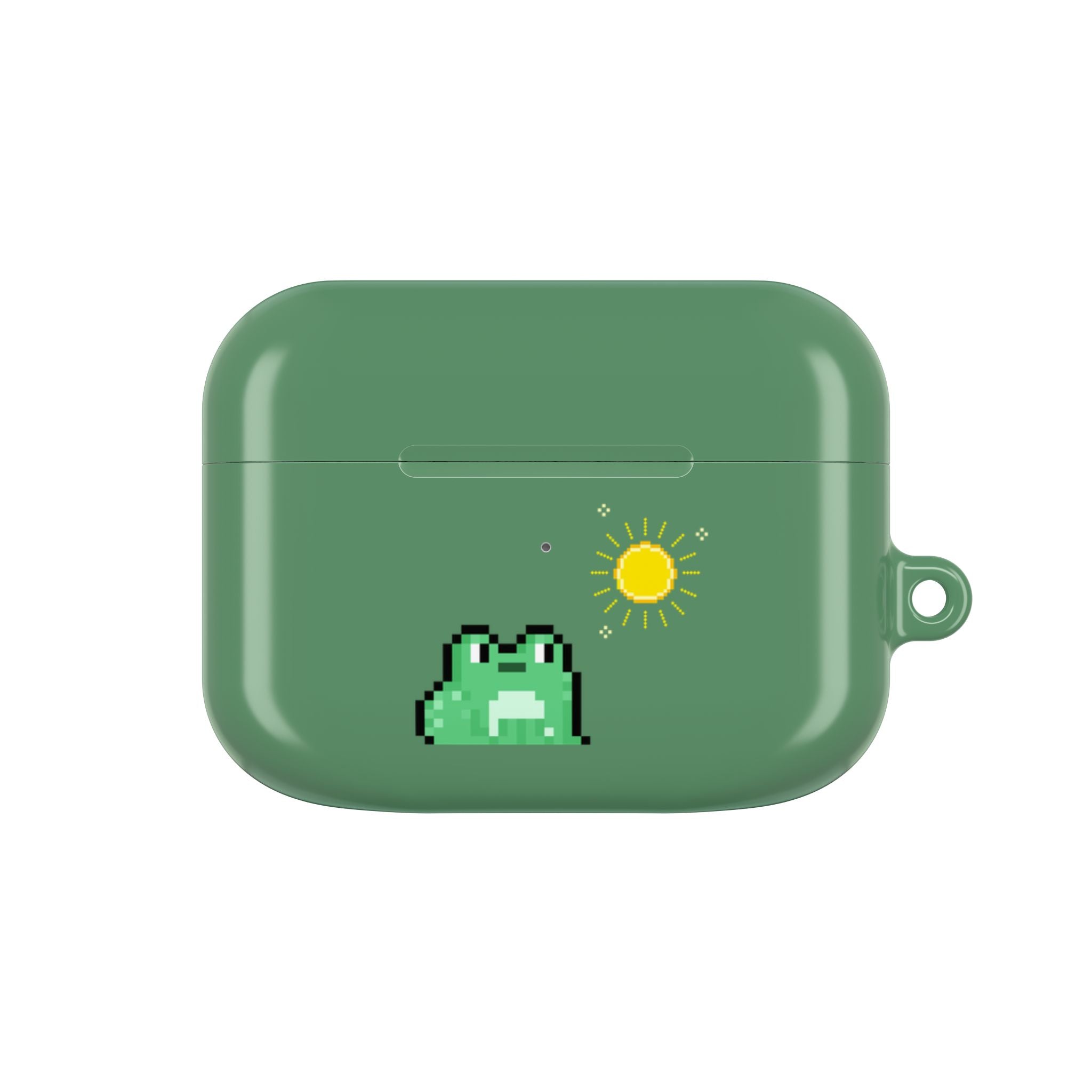 AirPod Case - Pixel Game 'Happy Frog' Theme