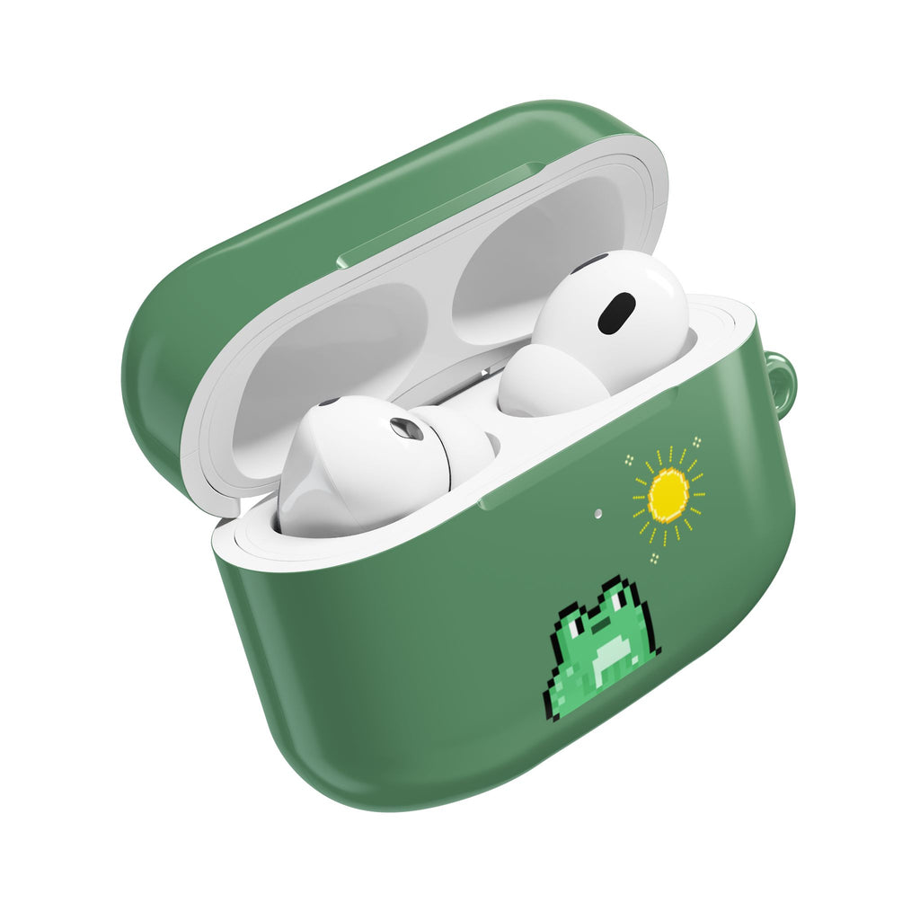 AirPod Case - Pixel Game 'Happy Frog' Theme