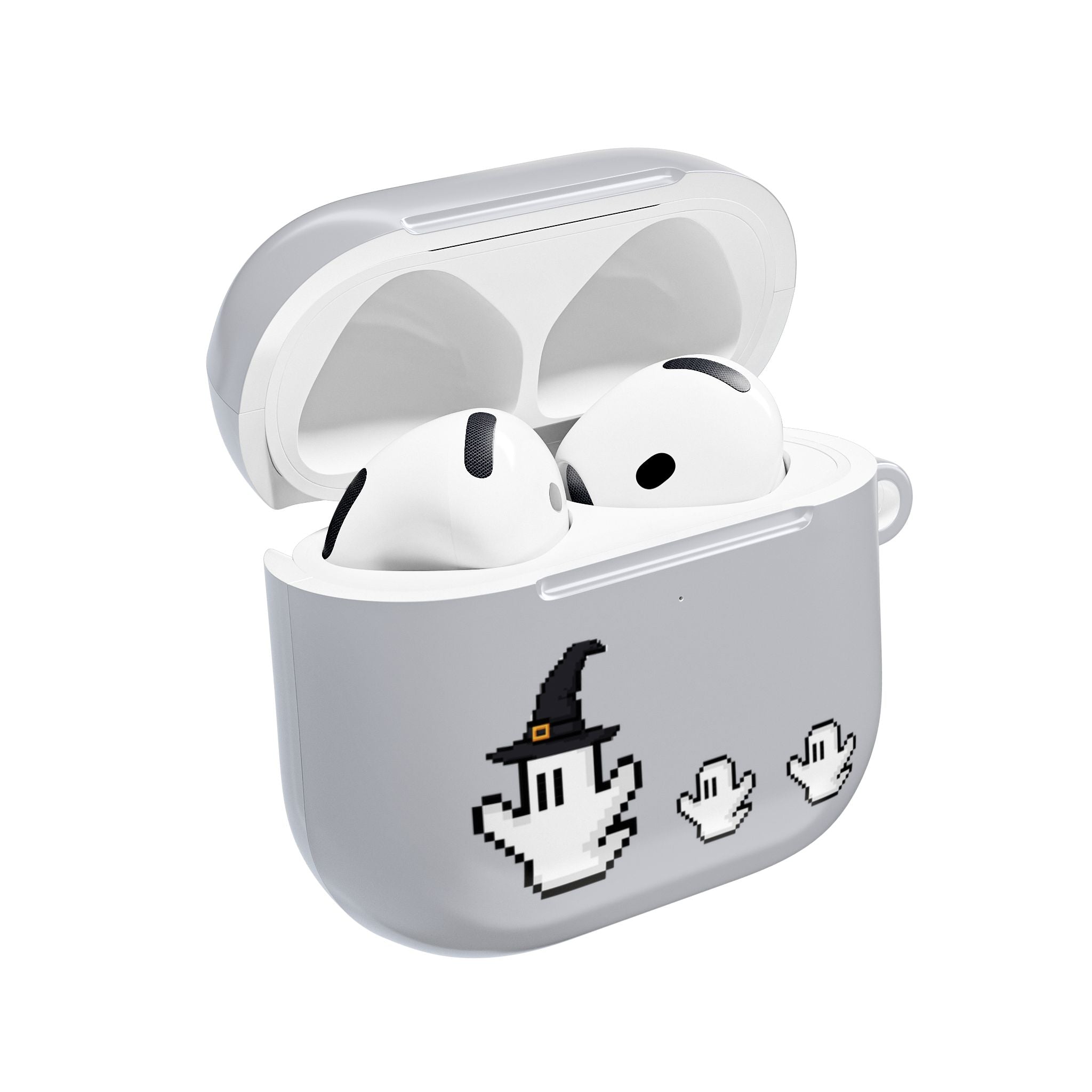 AirPod Case - Pixel Game Styled Halloween Ghost Theme
