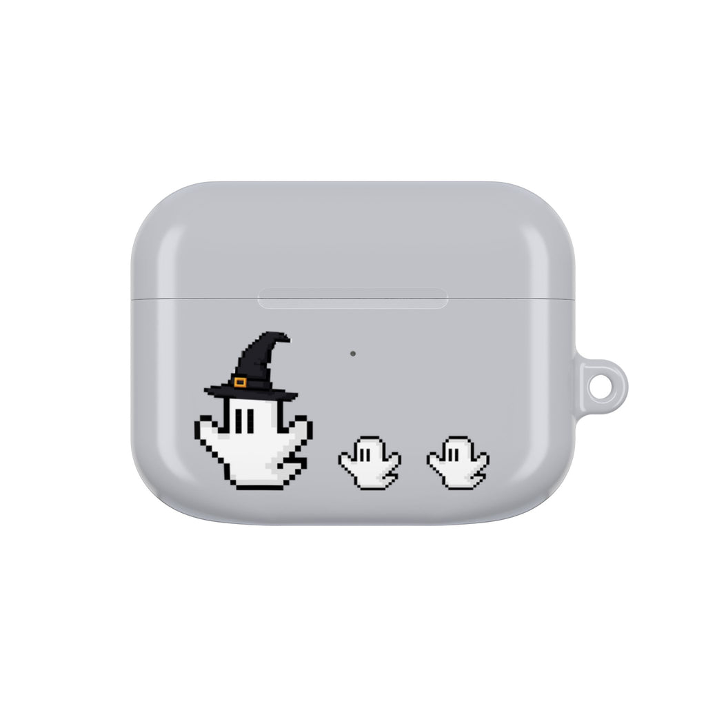 AirPod Case - Pixel Game Styled Halloween Ghost Theme