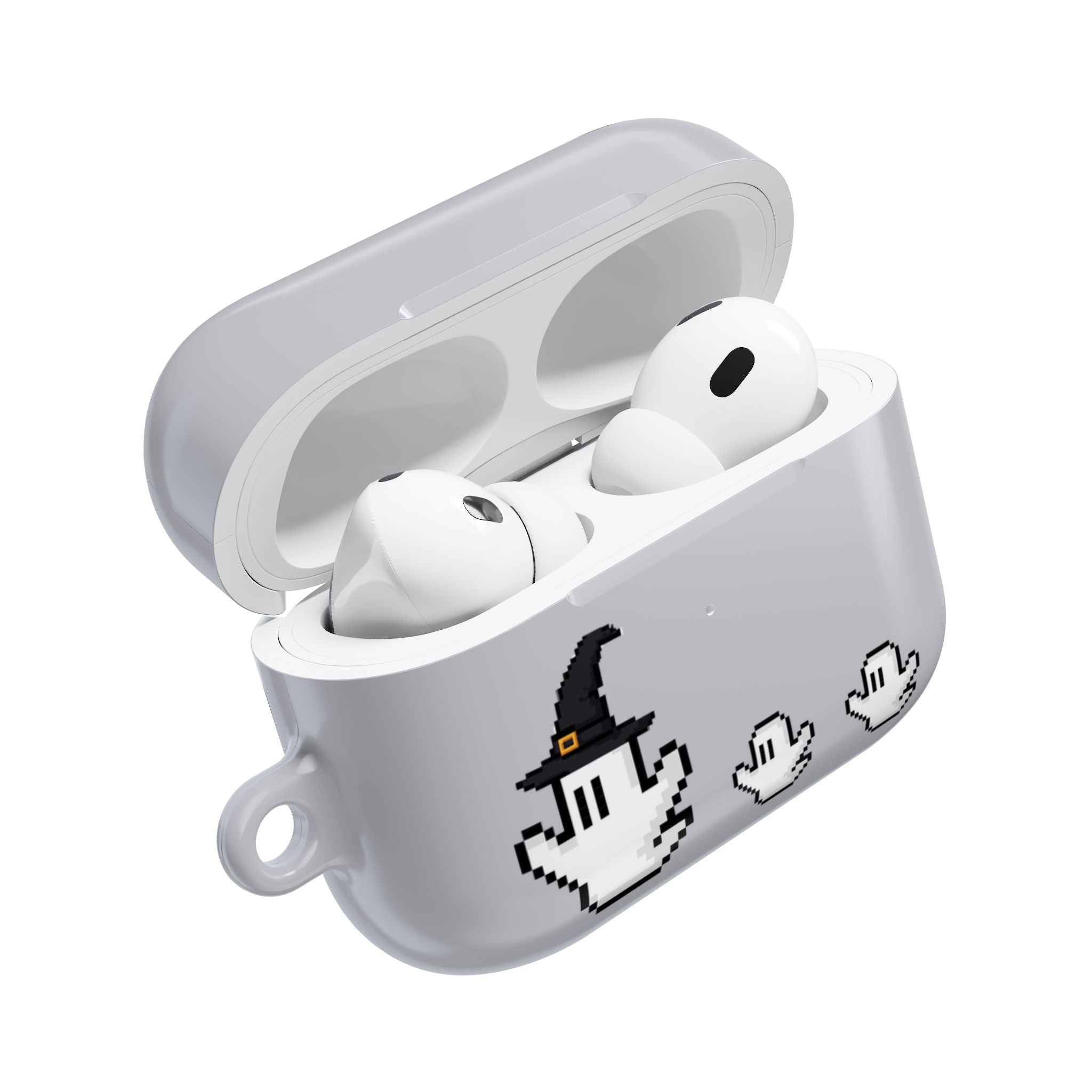 AirPod Case - Pixel Game Styled Halloween Ghost Theme
