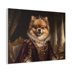 Personalized Pet Portrait Canvas – Custom Royal Dog & Cat Artwork Gift
