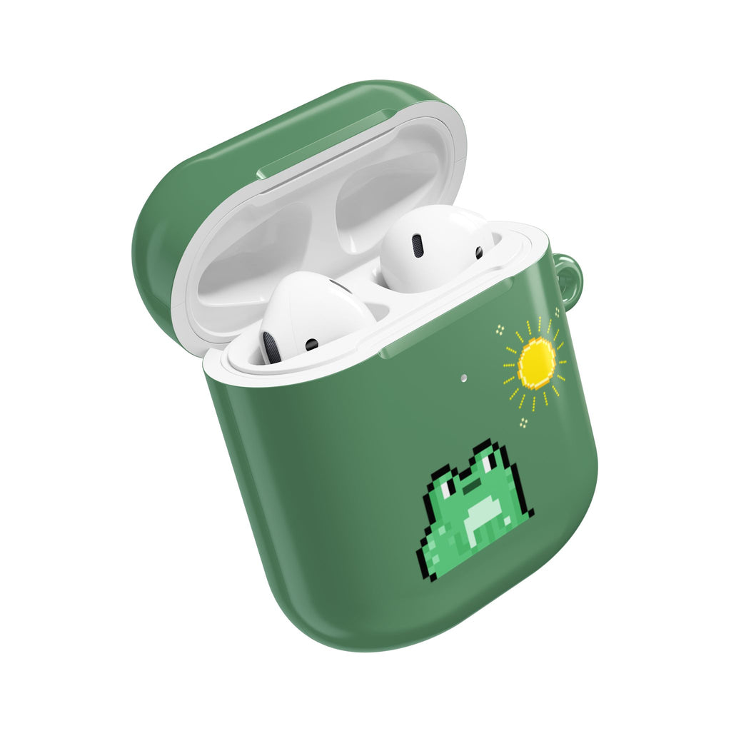 AirPod Case - Pixel Game 'Happy Frog' Theme