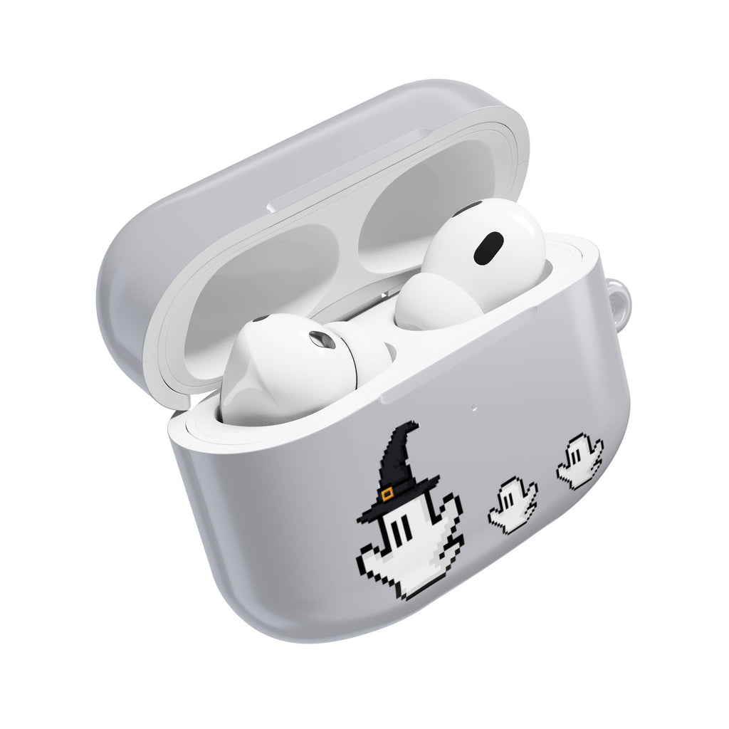 AirPod Case - Pixel Game Styled Halloween Ghost Theme