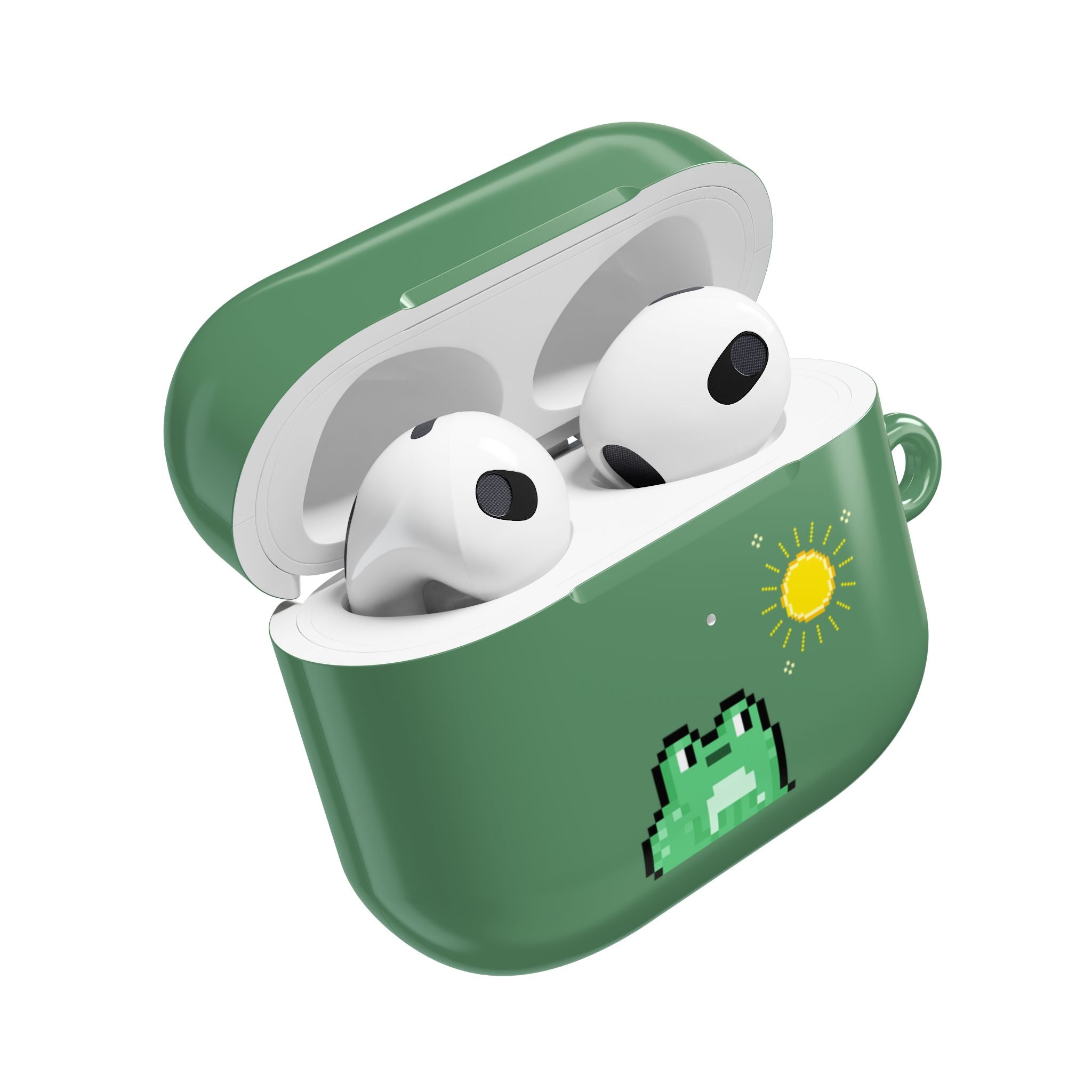 AirPod Case - Pixel Game 'Happy Frog' Theme
