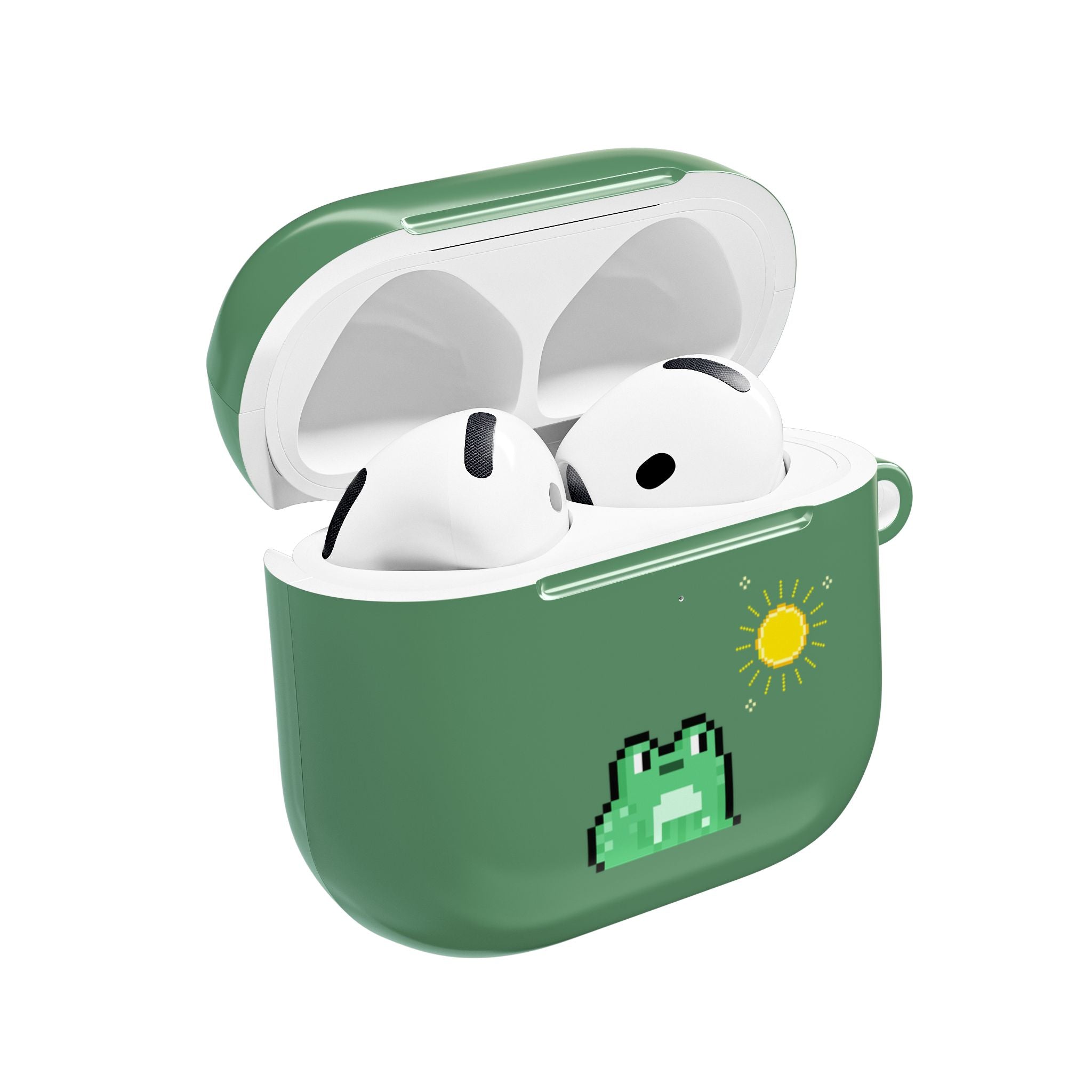 AirPod Case - Pixel Game 'Happy Frog' Theme