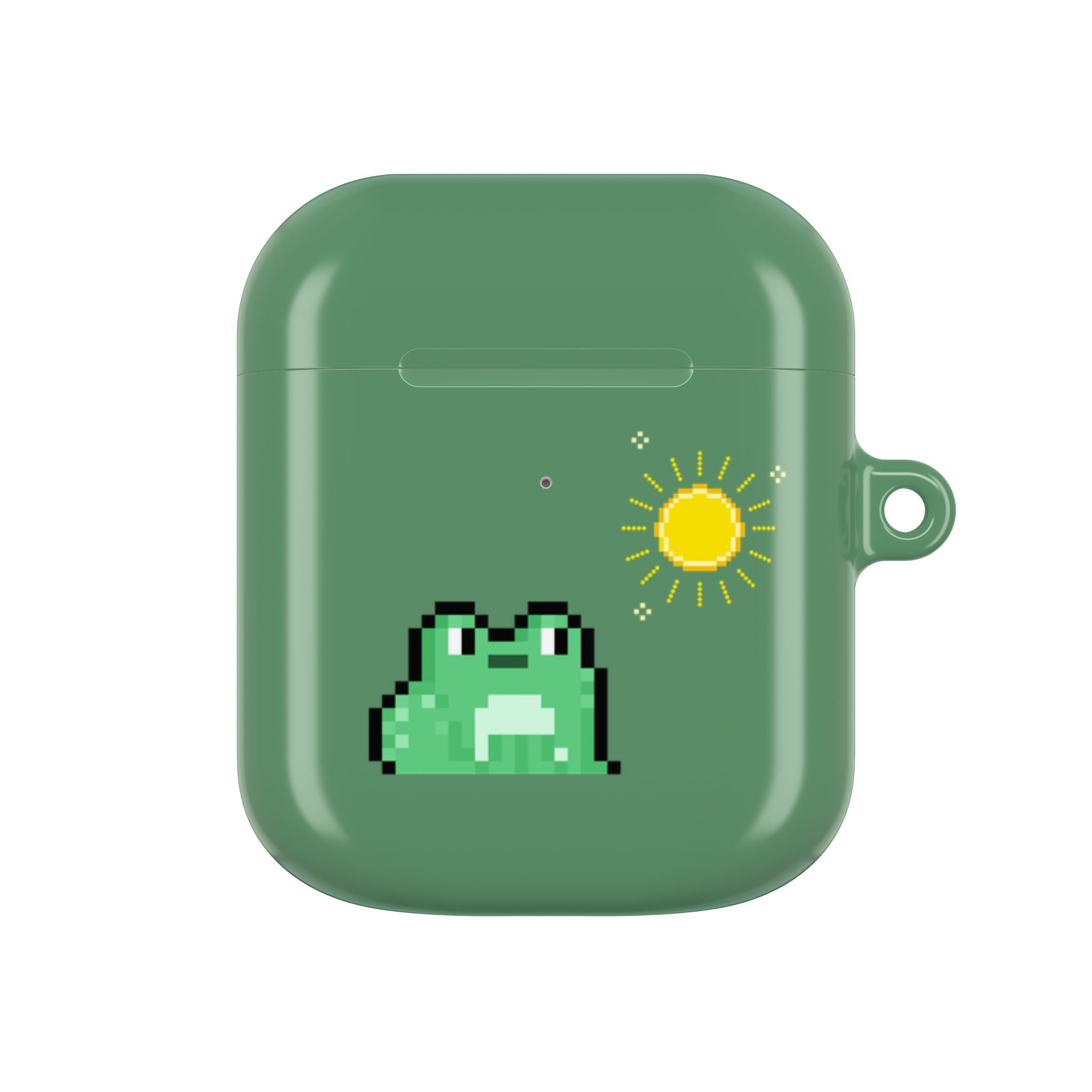 AirPod Case - Pixel Game 'Happy Frog' Theme