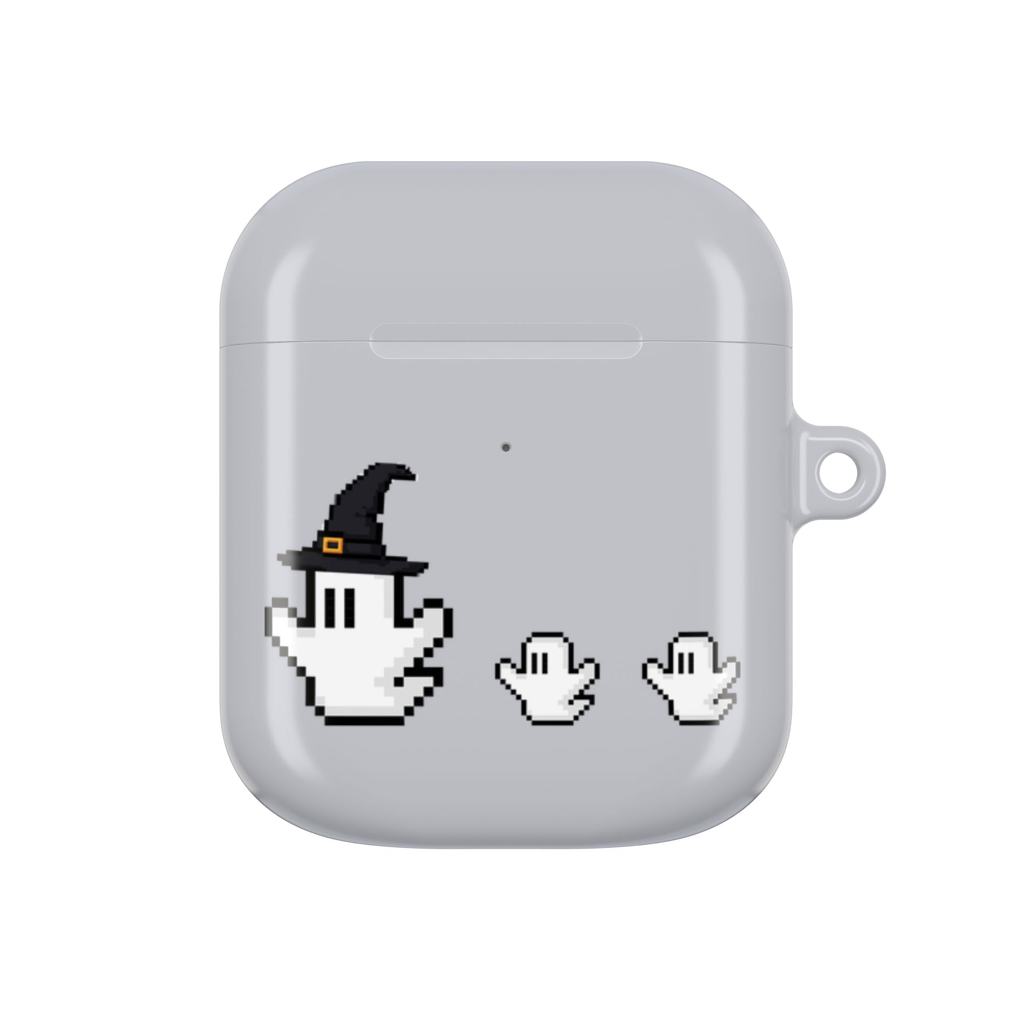 AirPod Case - Pixel Game Styled Halloween Ghost Theme