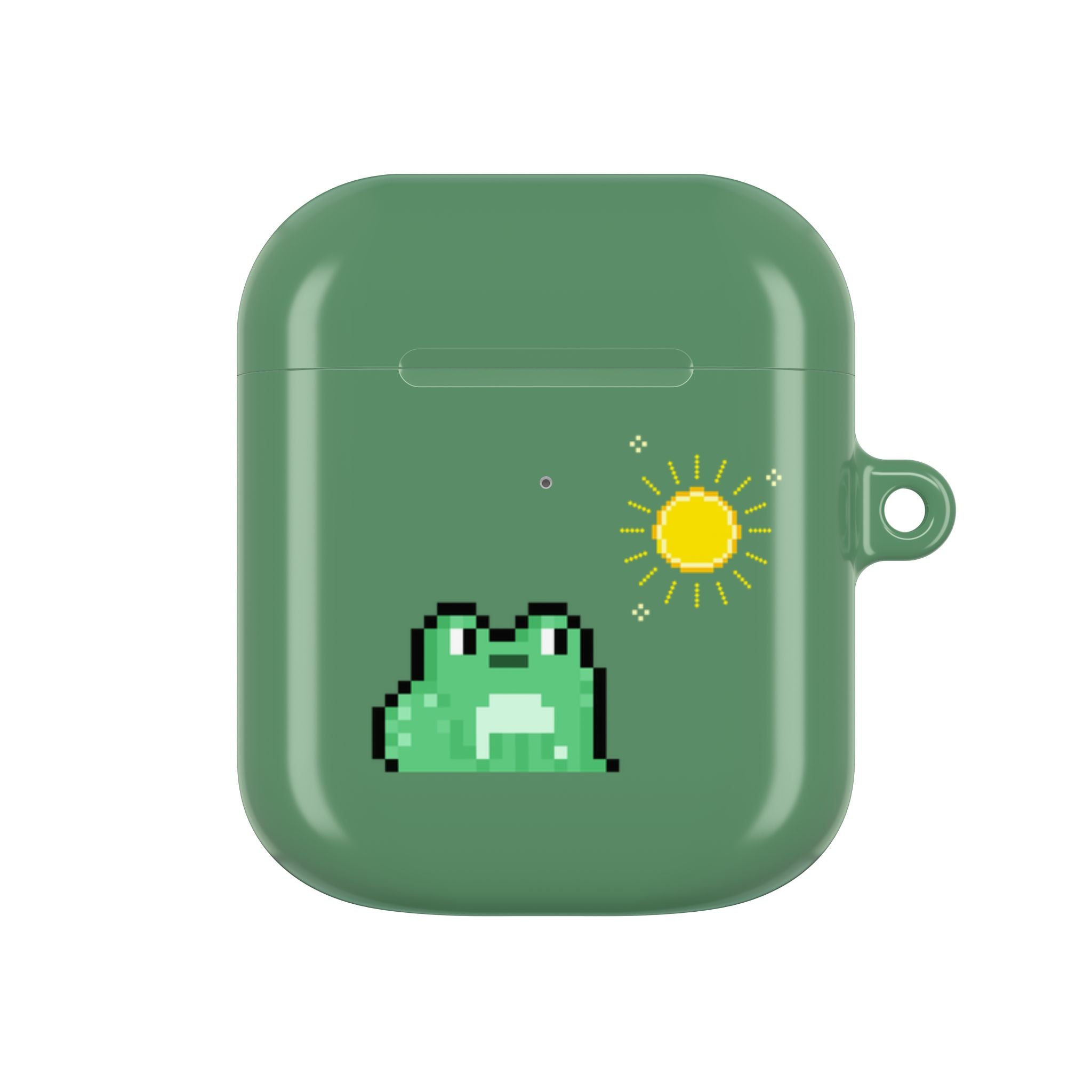 AirPod Case - Pixel Game 'Happy Frog' Theme