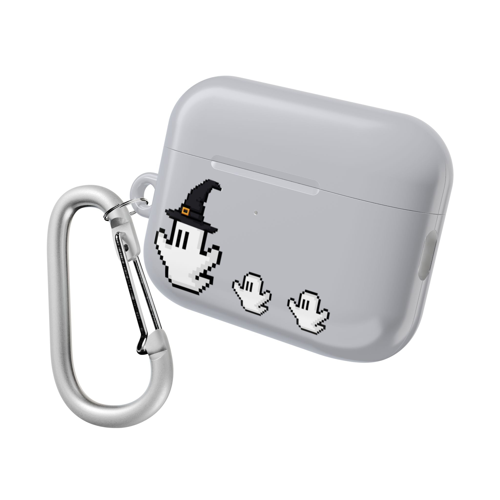 AirPod Case - Pixel Game Styled Halloween Ghost Theme