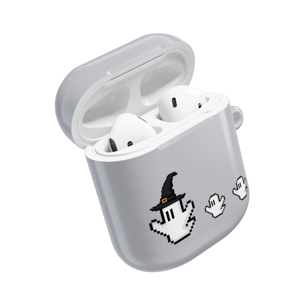 AirPod Case - Pixel Game Styled Halloween Ghost Theme