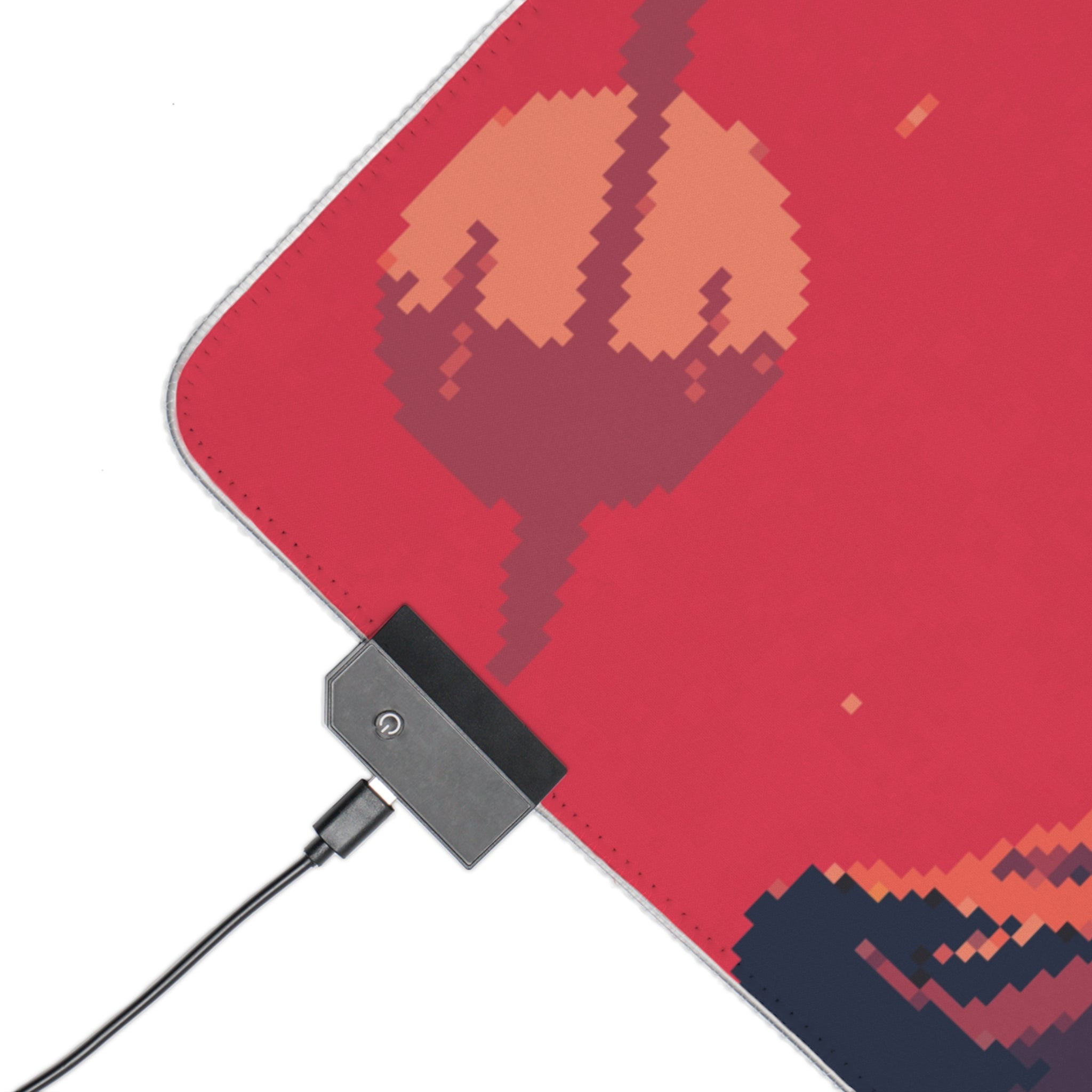[Mars Pixel Styled] LED Gaming Mouse Pad - RGB Gaming Mouse Pad