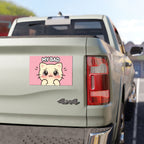 Cute Cat Car Magnet – My Bad – Funny Apology Driver Magnet