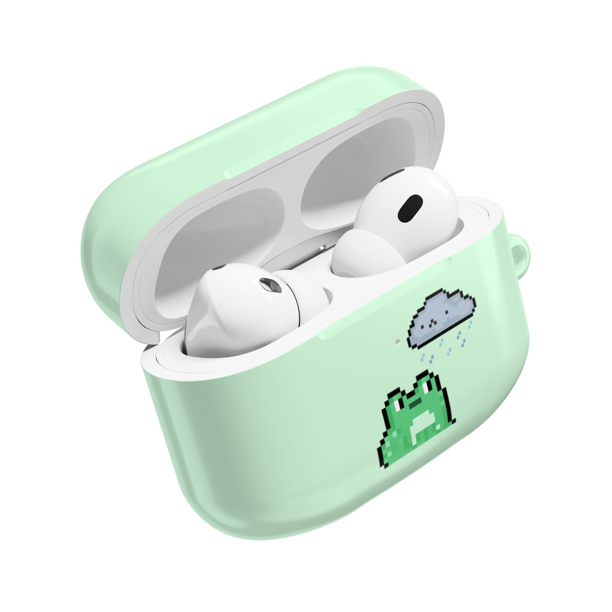 AirPod Case - Pixel Game 'Sad Frog' Theme