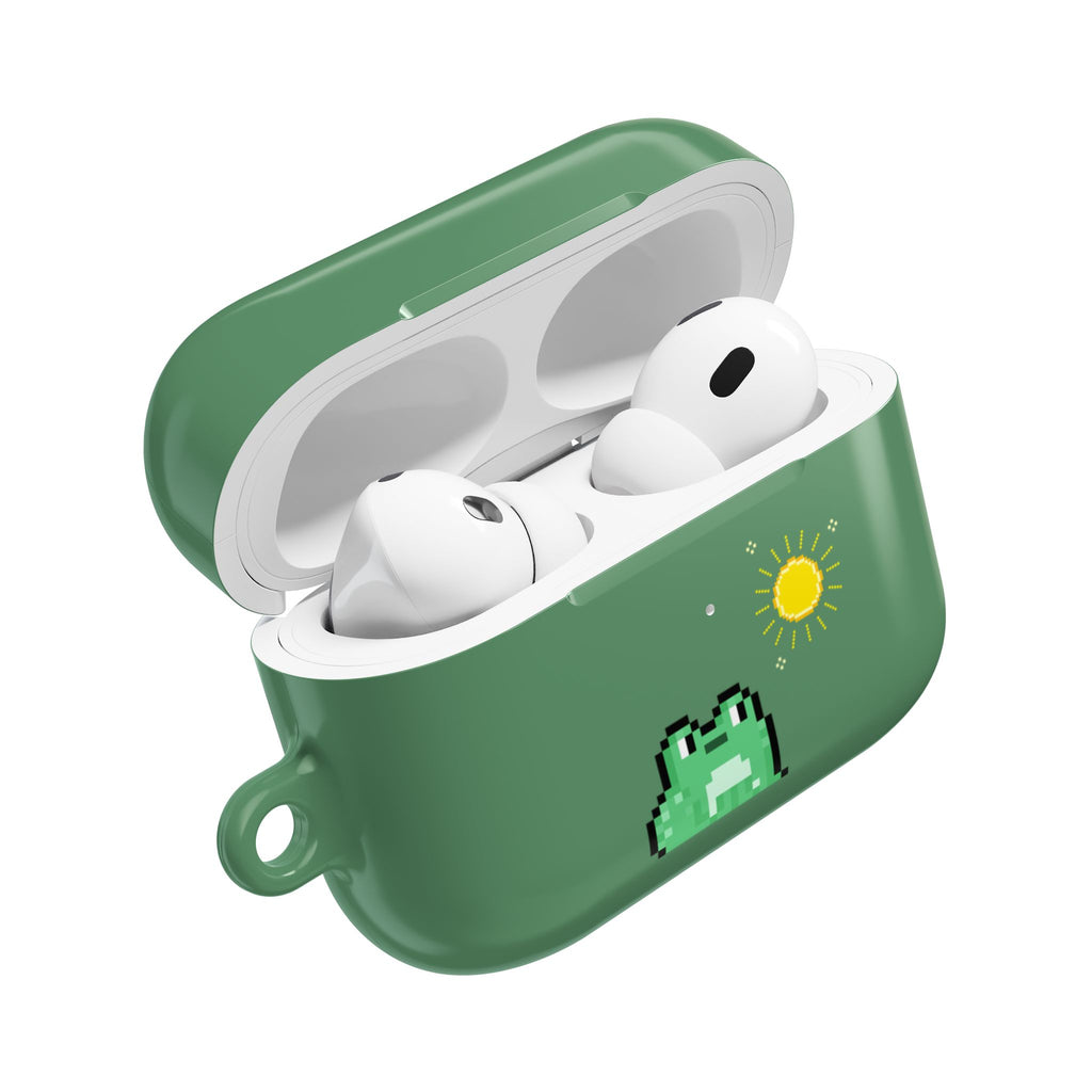 AirPod Case - Pixel Game 'Happy Frog' Theme
