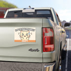 Cute Cat Car Magnet – I’m Trying My Best – Funny Relatable Driver Magnet
