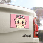 Cute Cat Car Magnet – My Bad – Funny Apology Driver Magnet