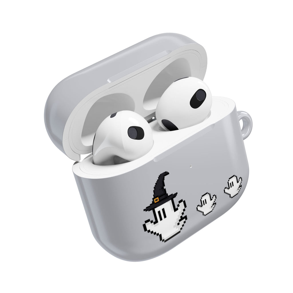 AirPod Case - Pixel Game Styled Halloween Ghost Theme