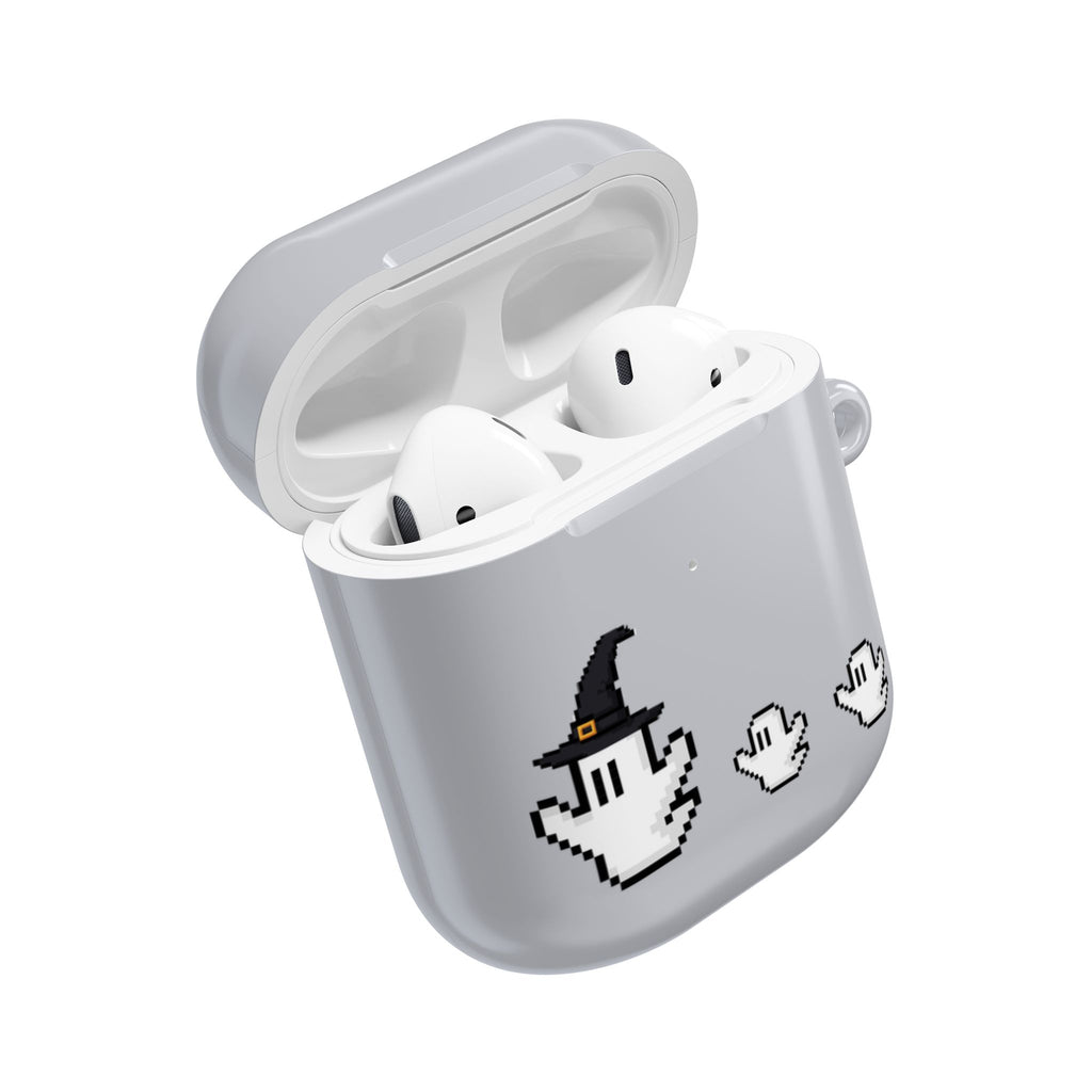 AirPod Case - Pixel Game Styled Halloween Ghost Theme