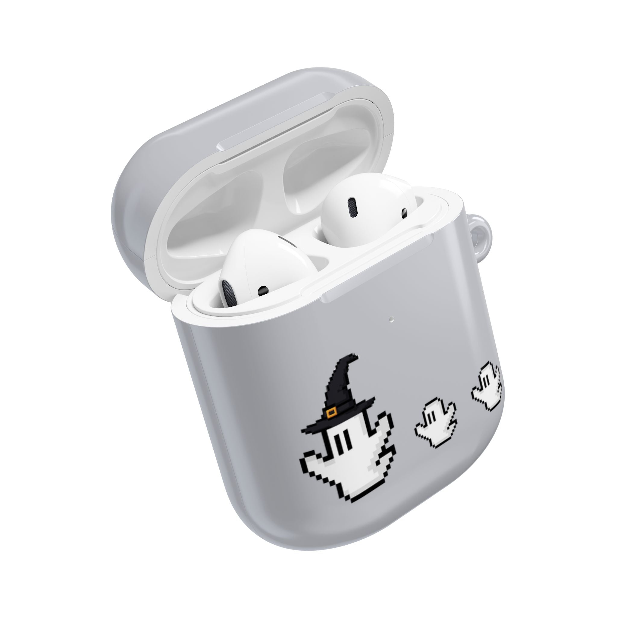 AirPod Case - Pixel Game Styled Halloween Ghost Theme