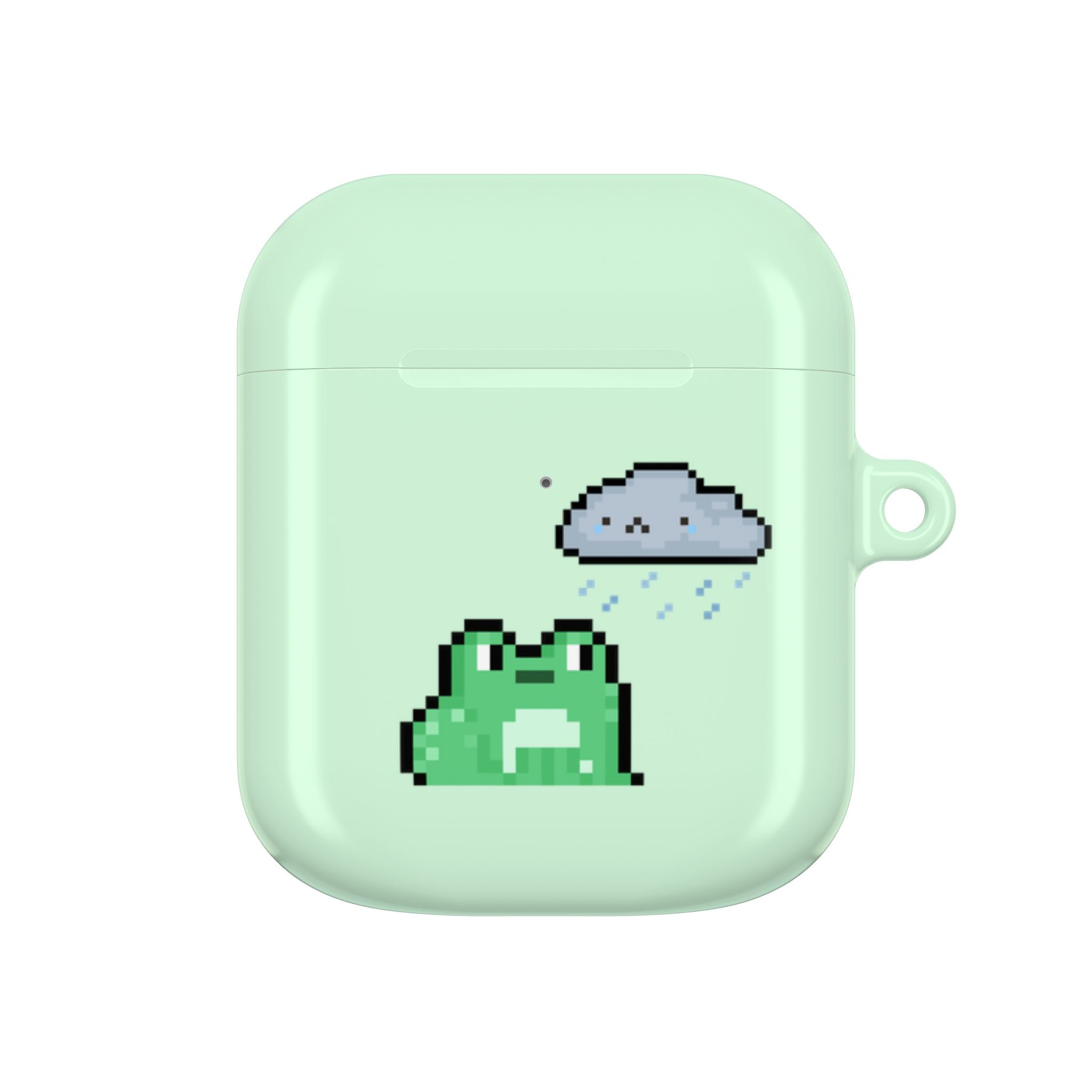 AirPod Case - Pixel Game 'Sad Frog' Theme
