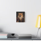 Personalized Pet Portrait Canvas – Custom Royal Dog & Cat Artwork Gift
